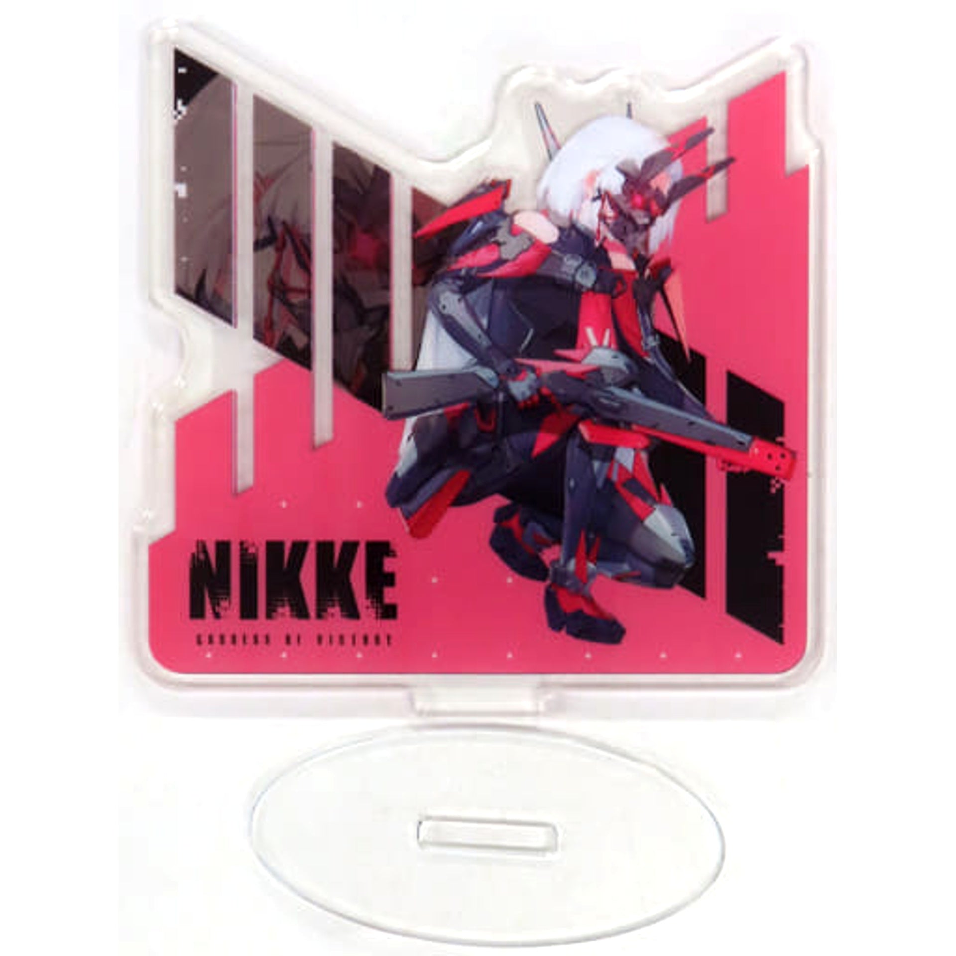Ichiban Kuji Goddess of Victory: NIKKE Chapter 2 Drake Double-Sided Battle Acrylic Stand THREE Prize I Acrylic Stands [USED]