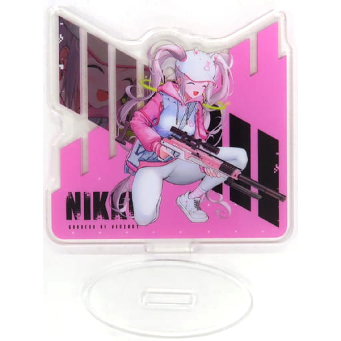 Goddess of Victory: Nikke Alice Ichiban Kuji Chapter2 Double-Sided Battle Acrylic Stand THREE Prize I Acrylic Stands [USED]