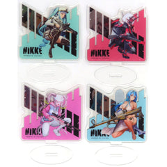 Goddess of Victory: Nikke Privaty & Others All 4 Types Set Ichiban Kuji Chapter2 Double-Sided Battle Acrylic Stand THREE Prize I Acrylic Stands [USED]