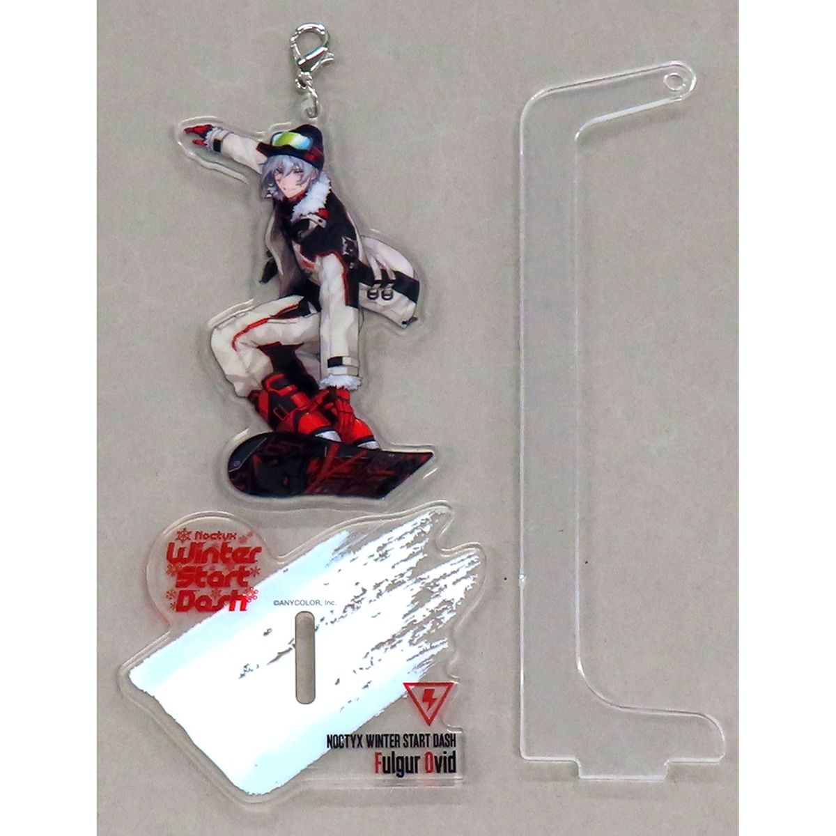 Fulgur Ovid Noctyx Swaying Acrylic Stand Virtual YouTuber Nijisanji NIJISANJI EN Noctyx Winter Start Dash! [USED]