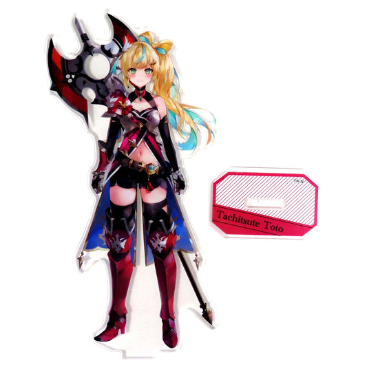 Tachitsute Toto Acrylic Stand Virtual YouTuber Nijisanji Welcome Goods [USED]