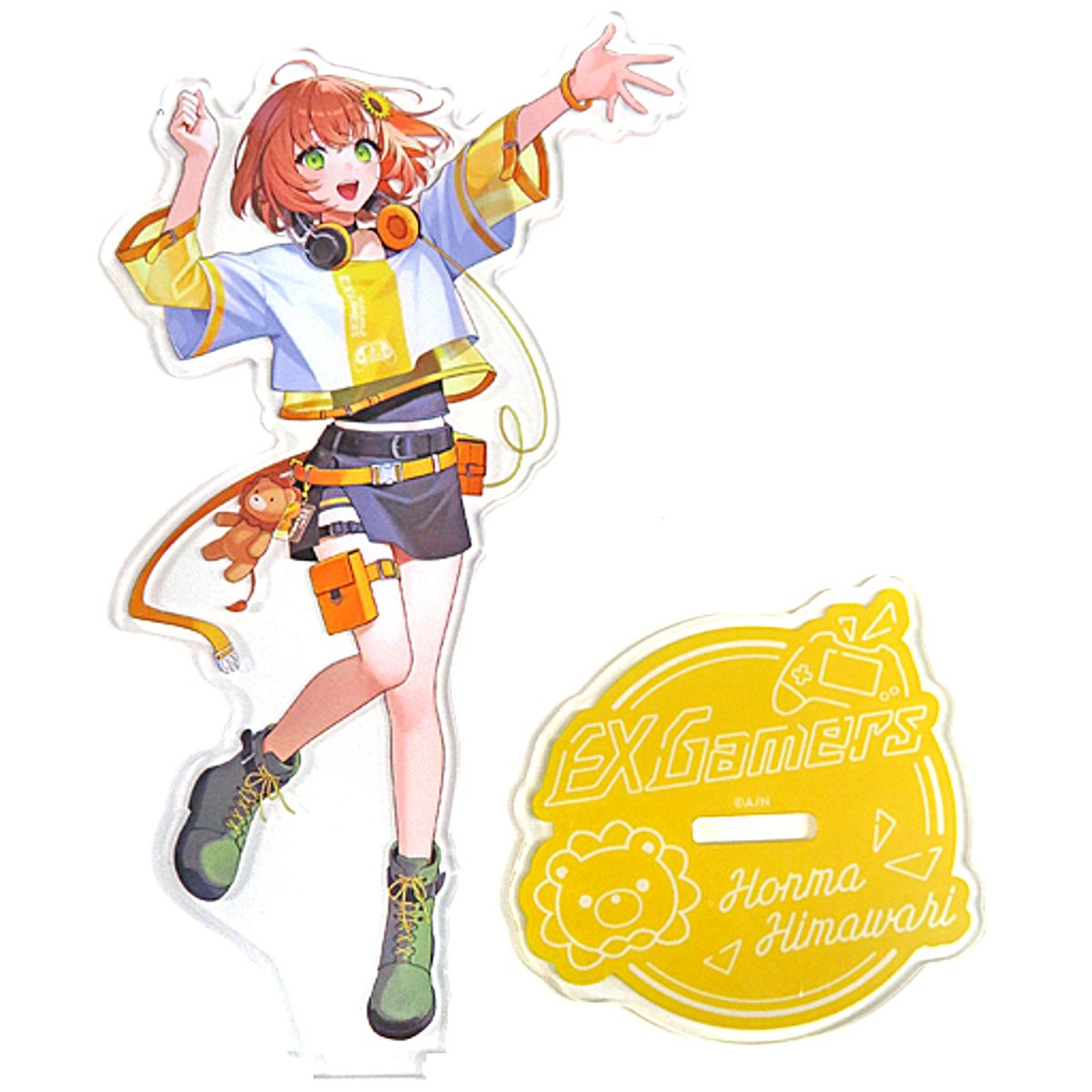 Honma Himawari Acrylic Stand Virtual YouTuber Nijisanji EX Gamers 5th Anniversary [USED]