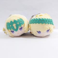 Saber/Dioscuri Fate/Grand Order Mochimochi Mascot Vol.9 Mochi mochi Mascot Store Limited Box Purchase Privilege Key Chain [USED]