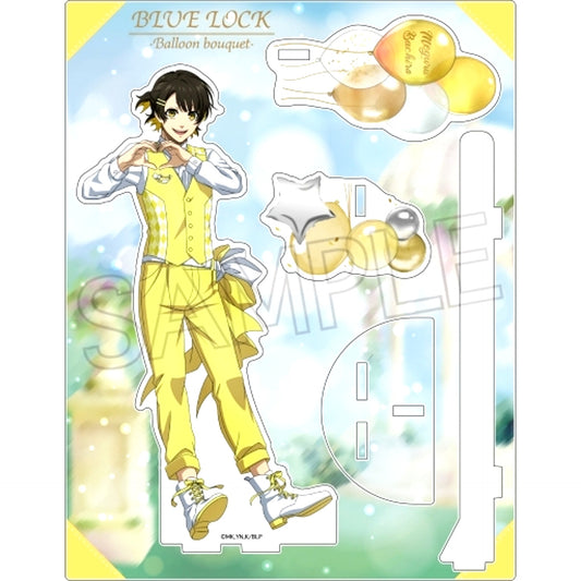 Meguru Bachira Acrylic Stand -Balloon Bouquet- Blue Lock [USED]