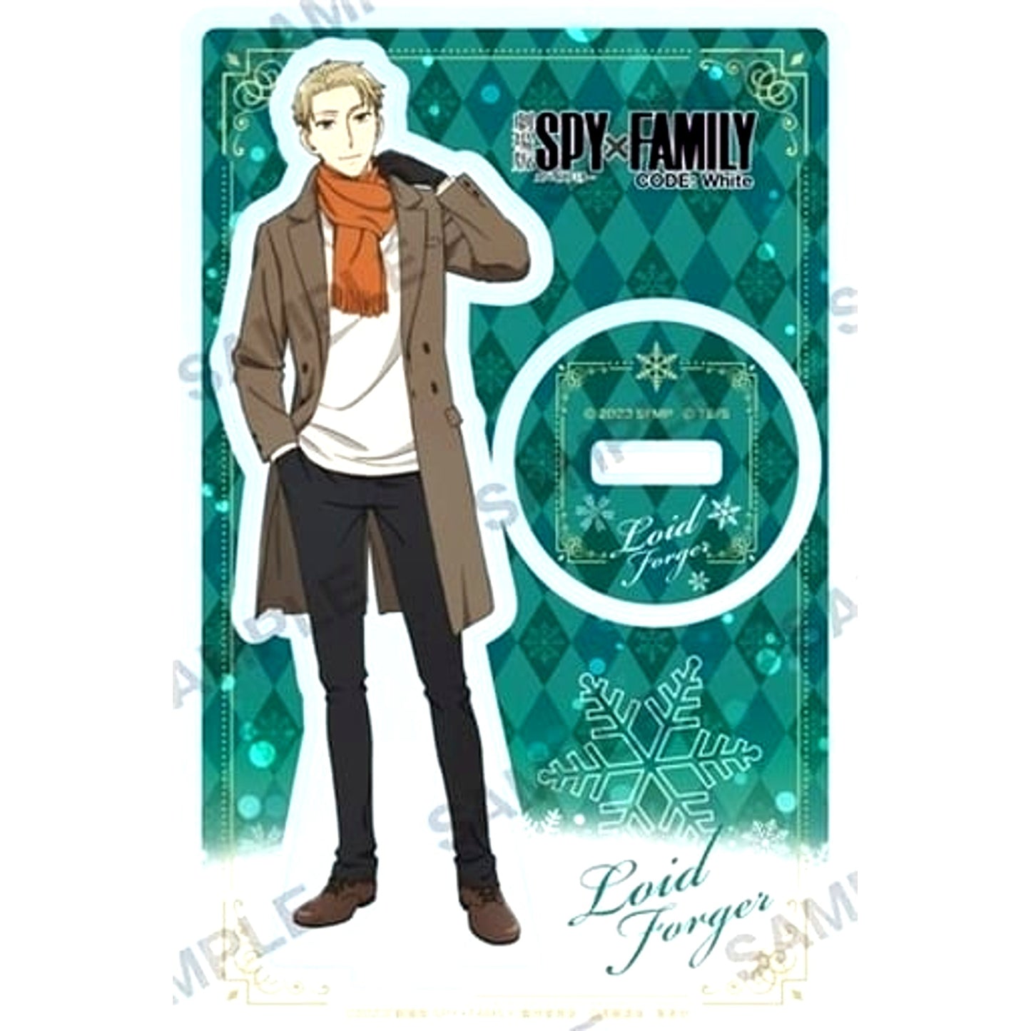 Loid Forger SPY x FAMILY CODE: White Theatrical Movie Acrylic Stand [USED]