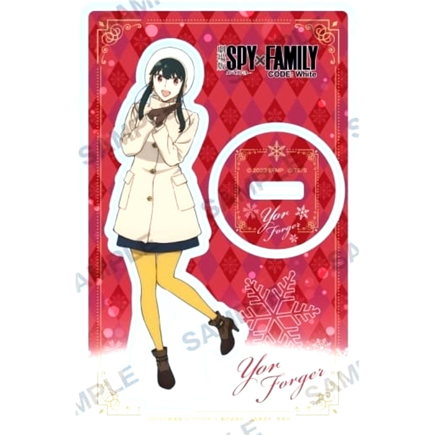 Yor Forger SPY x FAMILY CODE: White Theatrical Movie Acrylic Stand [USED]