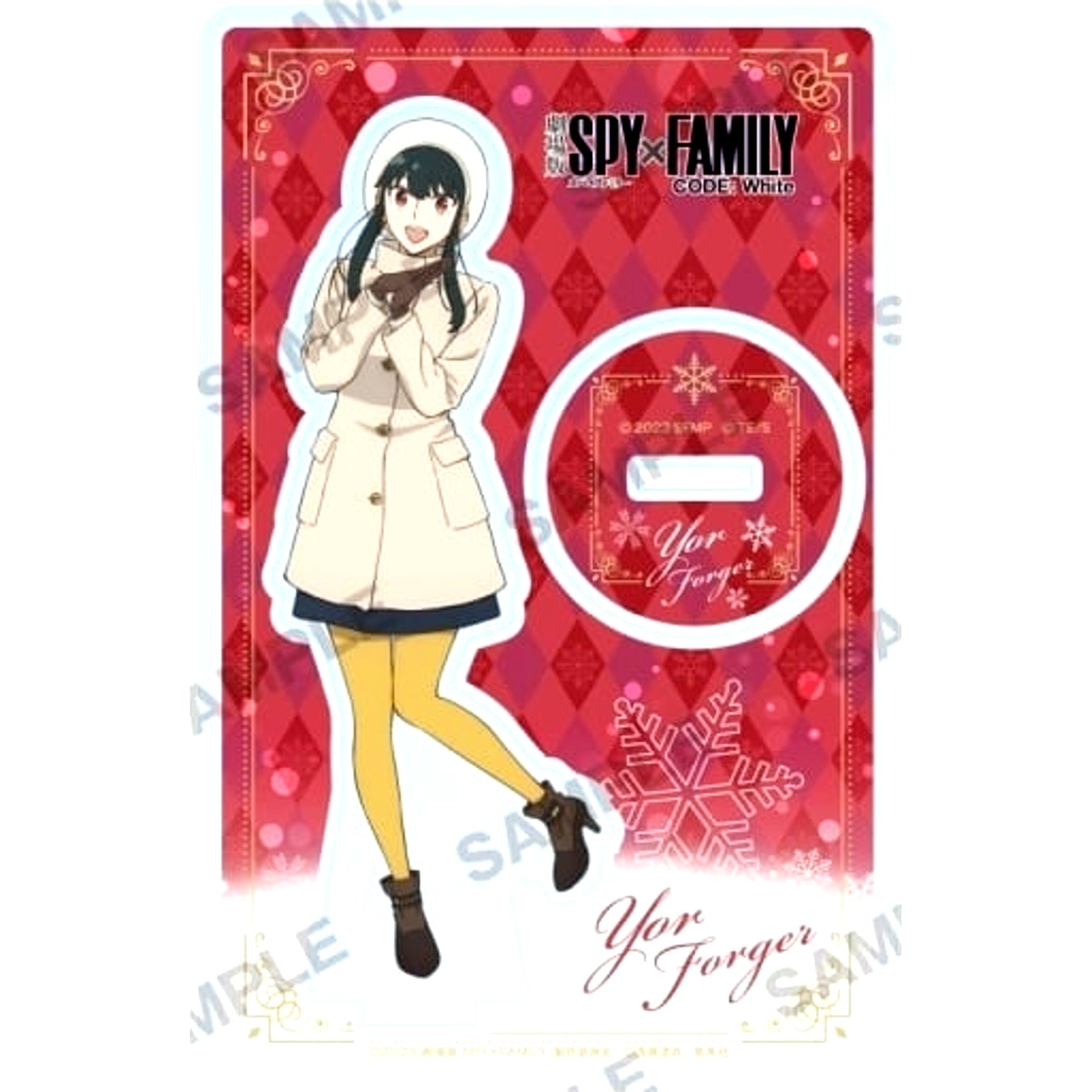 Yor Forger SPY x FAMILY CODE: White Theatrical Movie Acrylic Stand [USED]