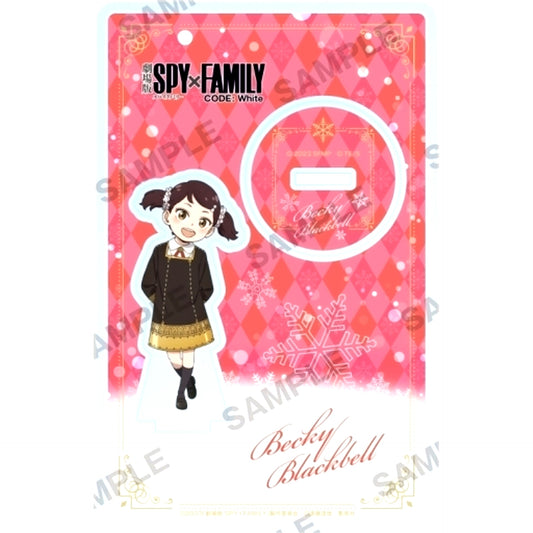 Becky Blackbell Acrylic Stand Movie Spy x Family Code: White [USED]