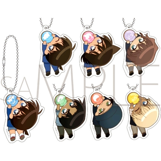 Set of 7 Detective Conan Kapurikko Acrylic Keychain Collection [USED]