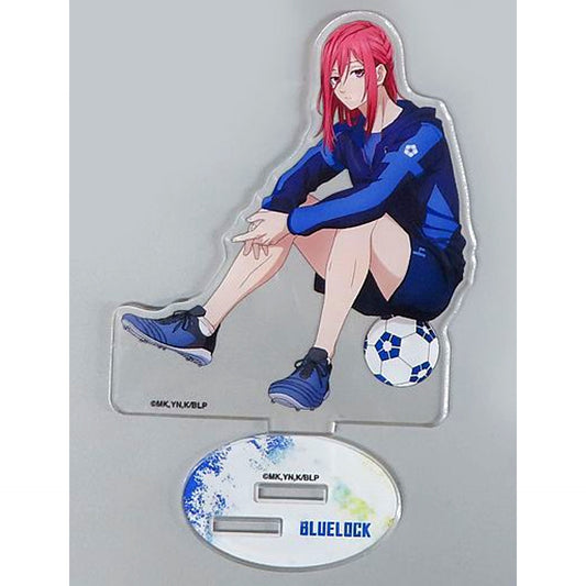Hyoma Chigiri x Shonan Bellmare Illustration Character Acrylic Figure Blue Lock x J.League [USED]
