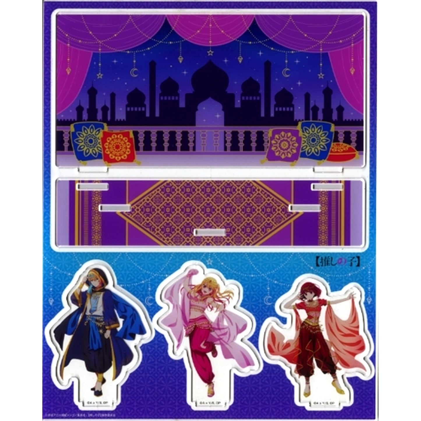 Group Oshi no Ko x Don Quijote Illustration Acrylic Diorama [USED]