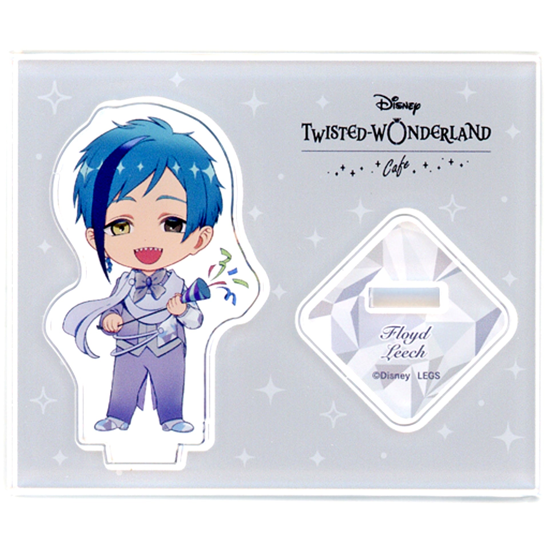 Floyd Leech Mini Acrylic Stand Disney Twisted-Wonderland x OH MY CAFE 2023 [USED]