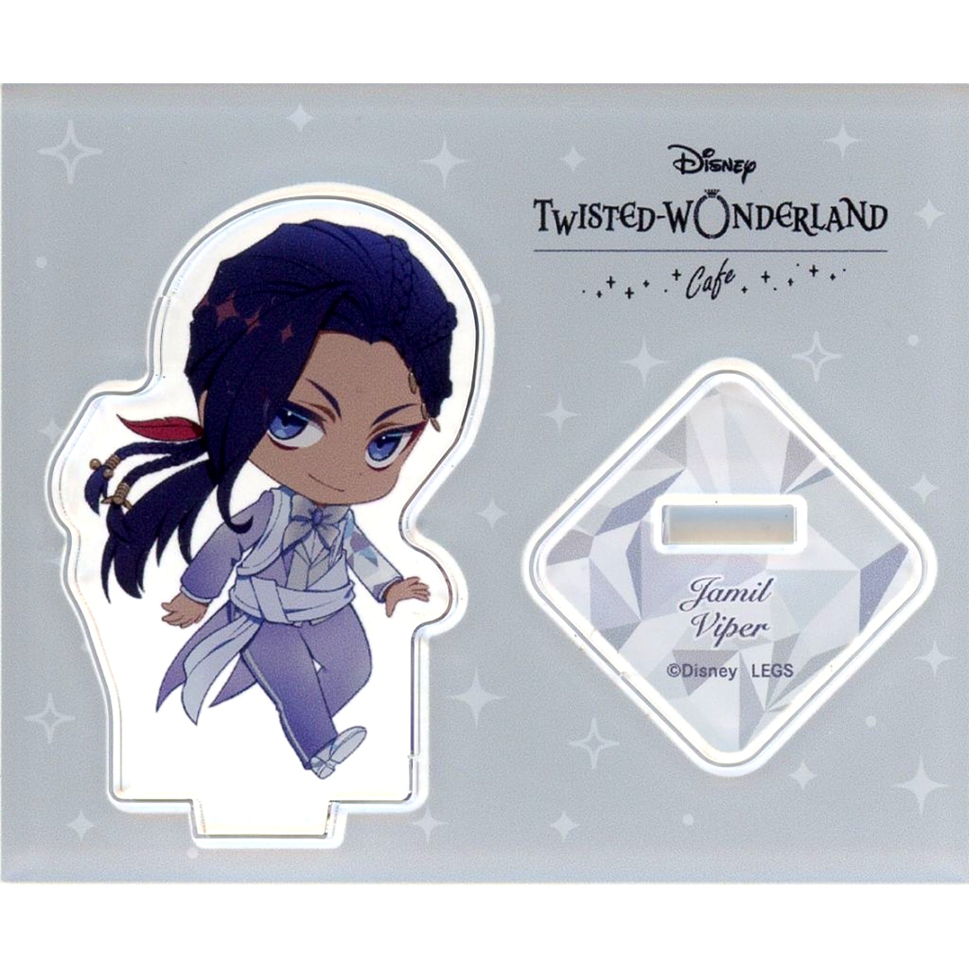 Jamil Viper Disney Twisted Wonderland x OH MY CAFE 2023 Mini Acrylic Stand [USED]