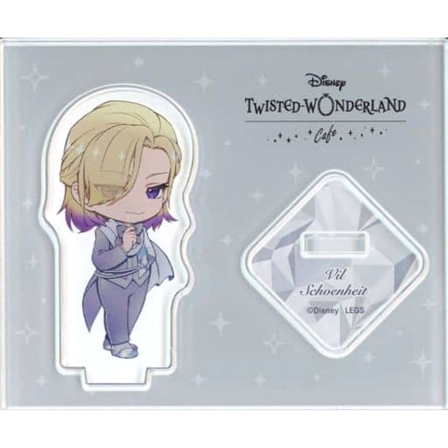Disney Twisted-Wonderland x OH MY CAFE 2023 Vil Schoenheit Mini Acrylic Stand Acrylic Stands [USED]