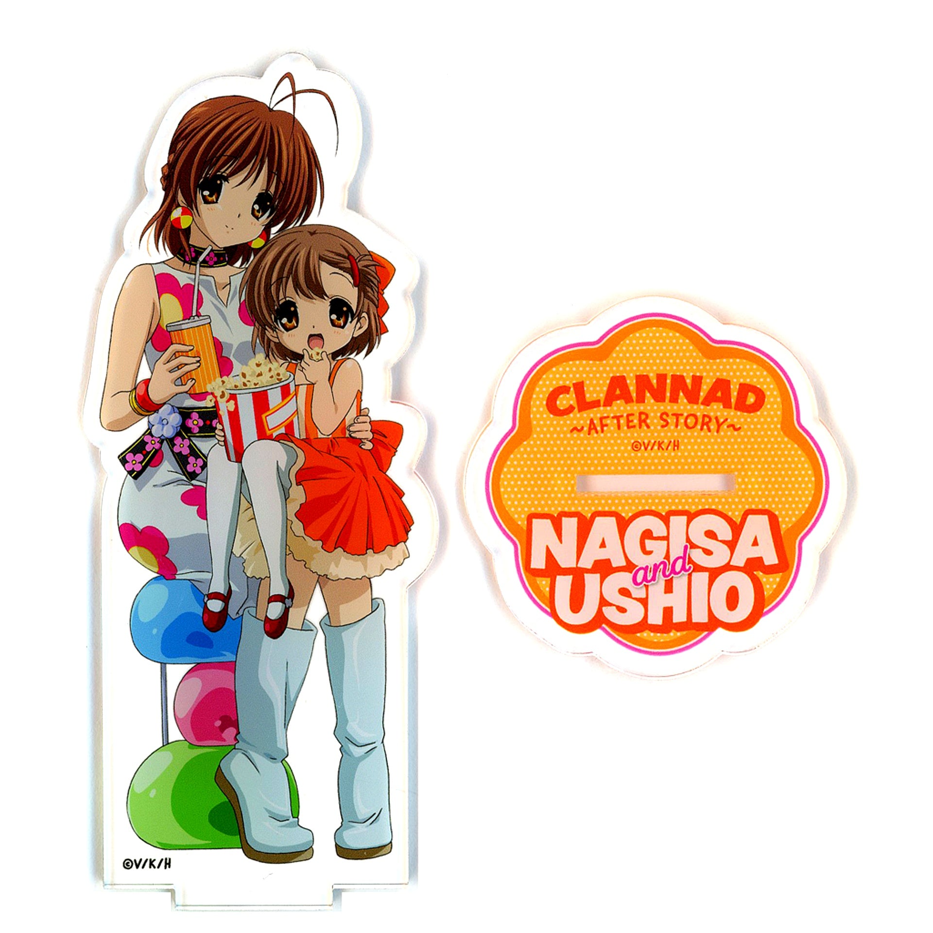 Nagisa Furukawa & Ushio Okazaki Acrylic Stand CLANNAD AFTER STORY [USED]