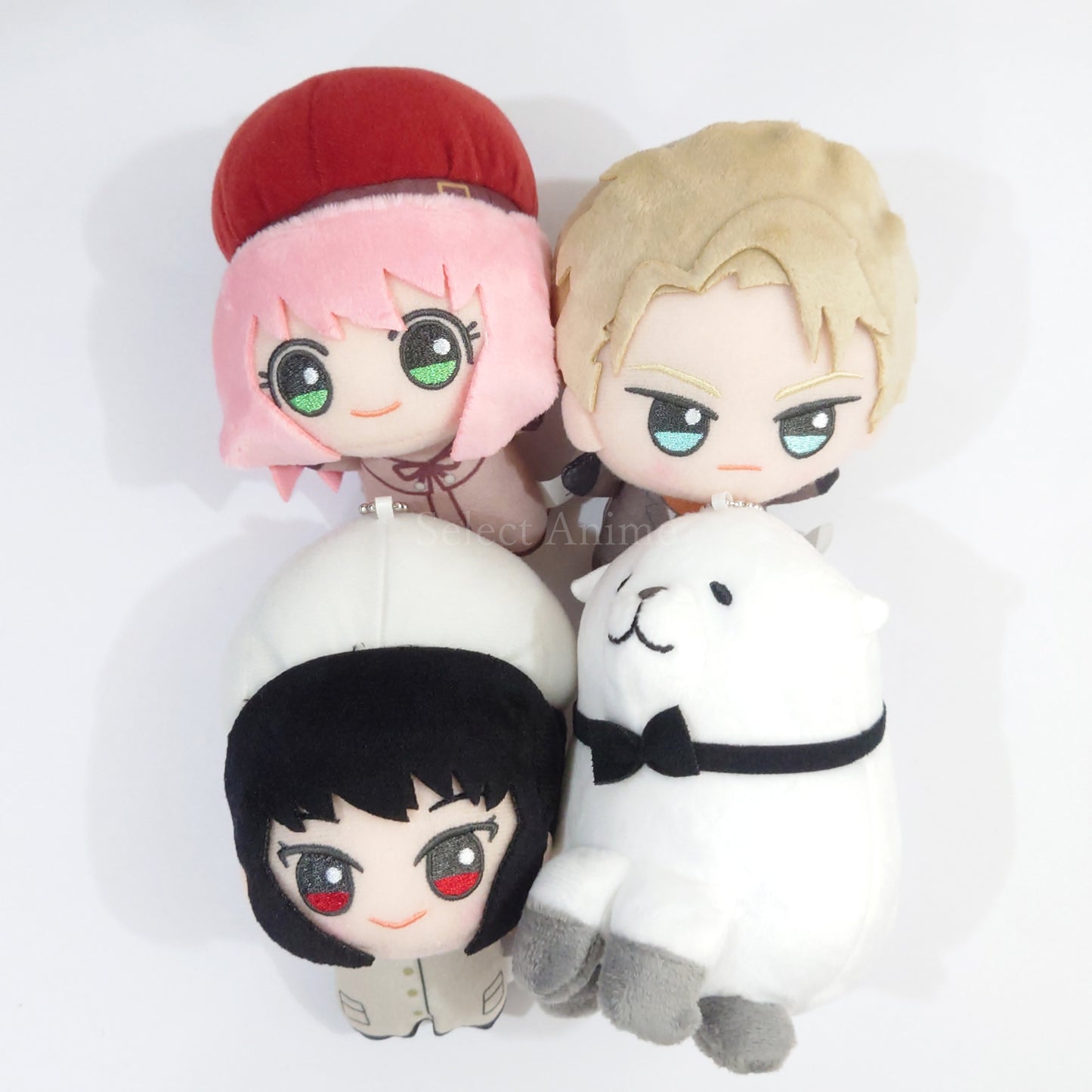 Anya Forger & Others Spy x Family Code: White All 4 Types Set Chibigurumi [USED]