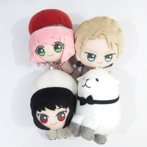 Anya Forger & Others Spy x Family Code: White All 4 Types Set Chibigurumi [USED] — photo 1