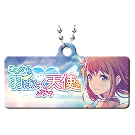 Hatsune Miku: Colorful Stage! An Angel Spreading Her Wings From Here Gacha Capsule Metal Banner Keychain Collection Vol.4 Keychains [USED]