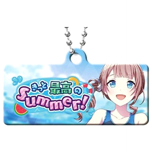 Hatsune Miku: Colorful Stage! Let's Have the Absolute Best Summer! Capsule Metal Banner Keychain Collection Vol.6 Keychains [USED]
