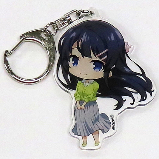 Mai Sakurajima Rascal Does Not Dream of a Knapsack Kid Acrylic Charm Theater Goods [USED]