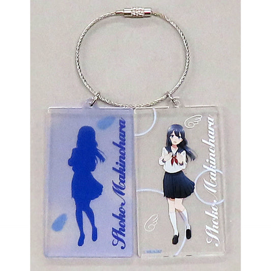 Shoko Makinohara Rascal Does Not Dream of a Knapsack Kid Wire Acrylic Charm Movie Goods [USED]
