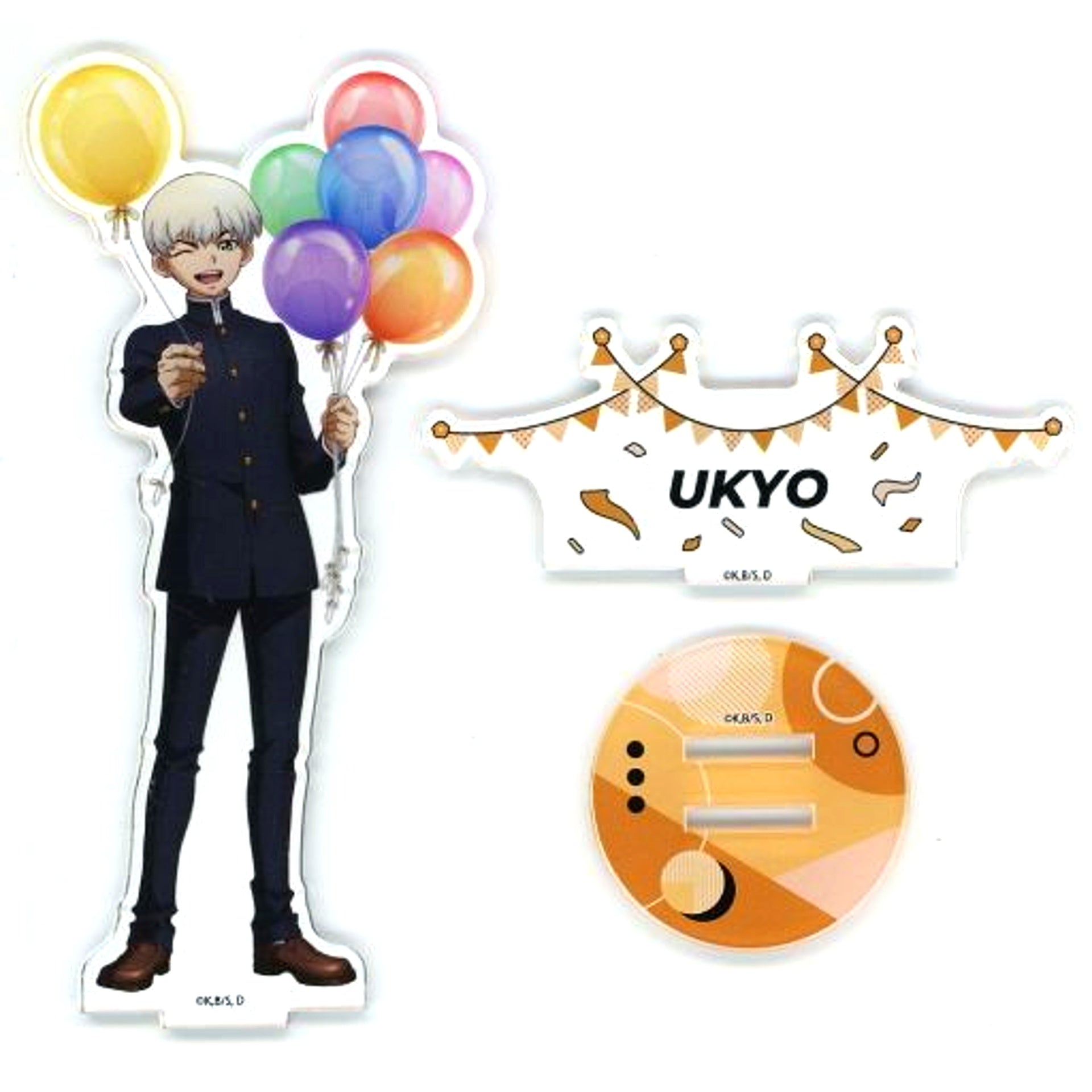 Ukyo Saionji Big Acrylic Stand Dr.STONE [USED]
