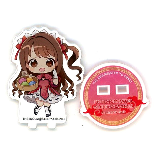Uzuki Shimamura Idolmaster Cinderella Girls x animate cafe Trading Acrylic Stand [USED]