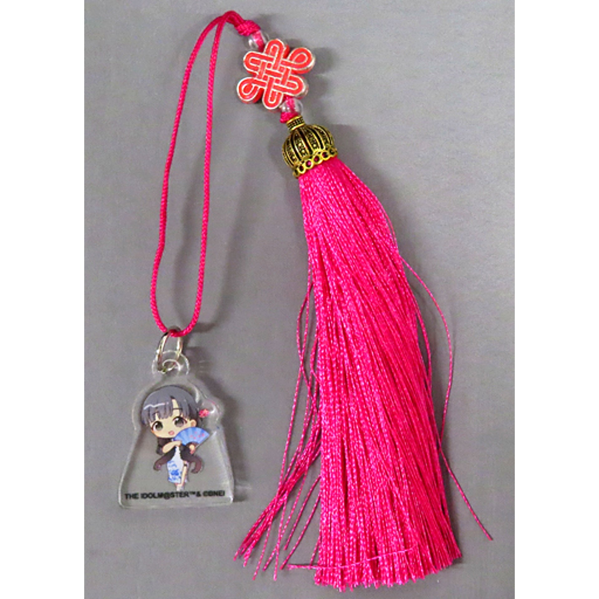 Sae Kobayakawa THE IDOLM@STER CINDERELLA GIRLS Trading Chinese Style Tassel Keychain animatecafe [USED]
