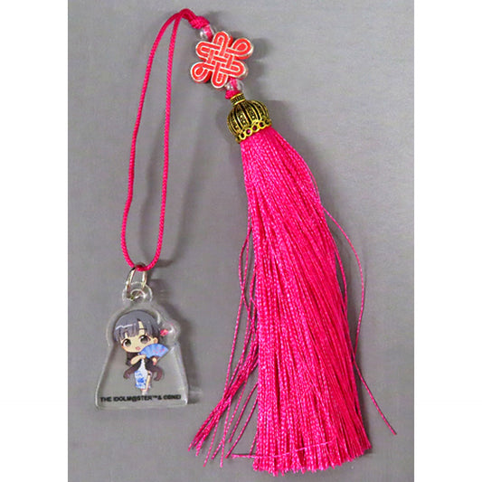 Sae Kobayakawa THE IDOLM@STER CINDERELLA GIRLS Trading Chinese Style Tassel Keychain animatecafe [USED]