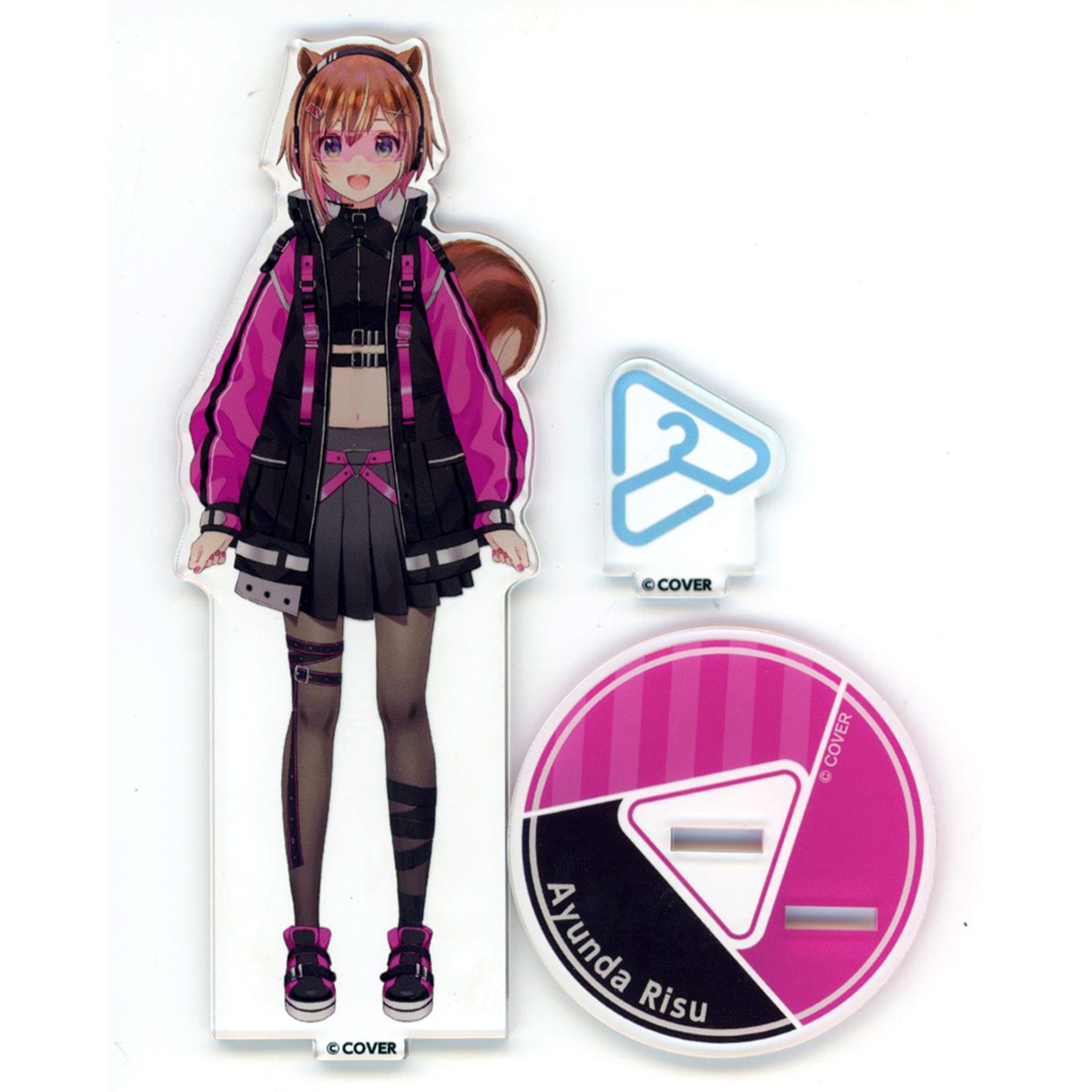 Ayunda Risu Cyberpunk Outfit hololive closet Acrylic Stand VTuber Hololive [USED]
