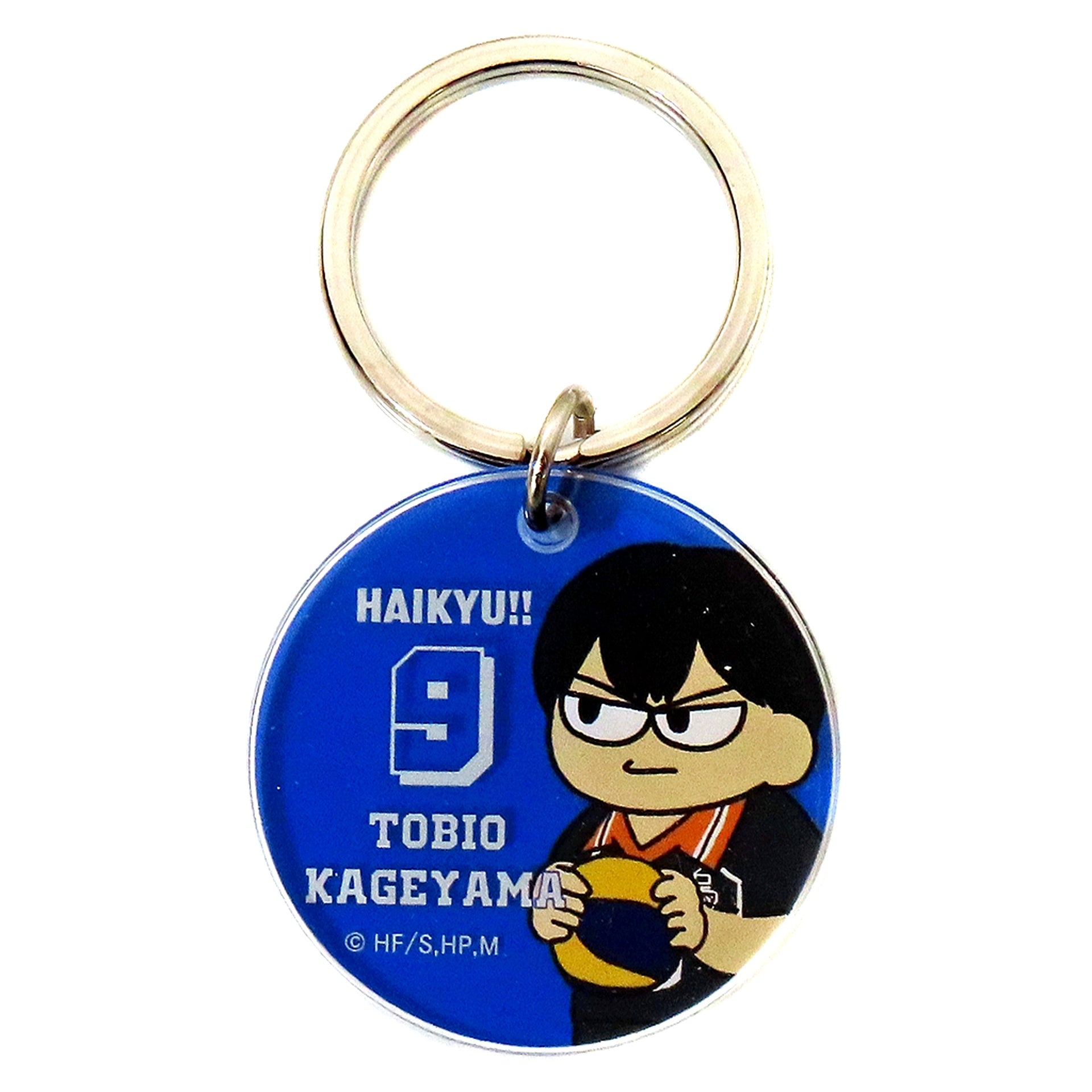 Tobio Kageyama Haikyu!! Plaza Jirori Trading Acrylic Keychain [USED]