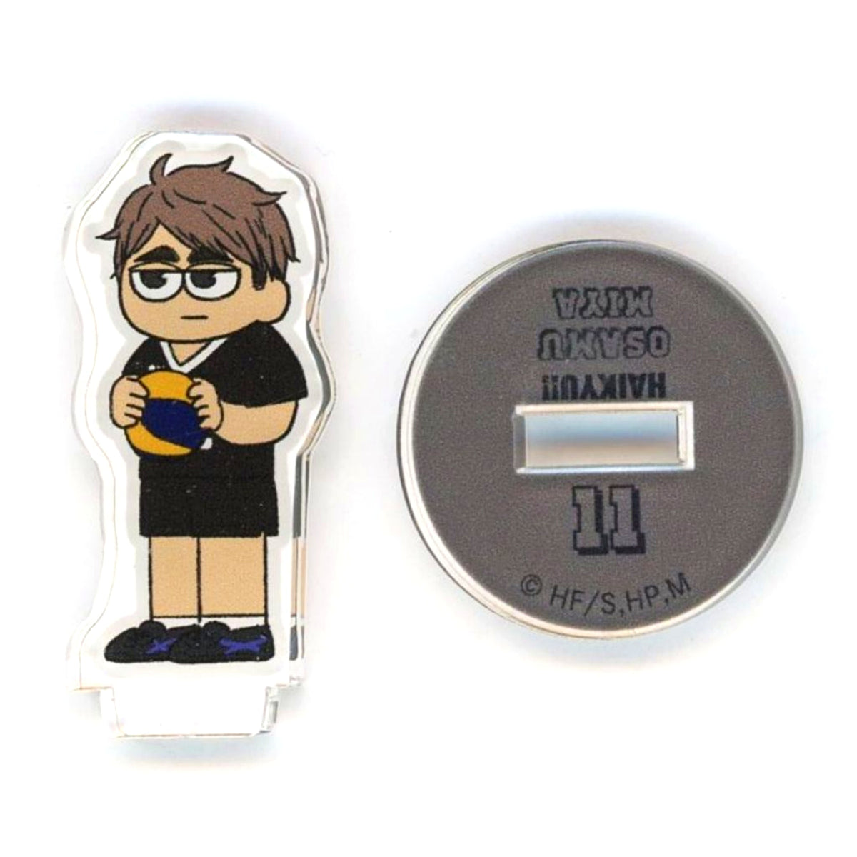 Osamu Miya Haikyu!! Plaza Jirori Trading Mini Acrylic Stand Vol. 1 [USED]