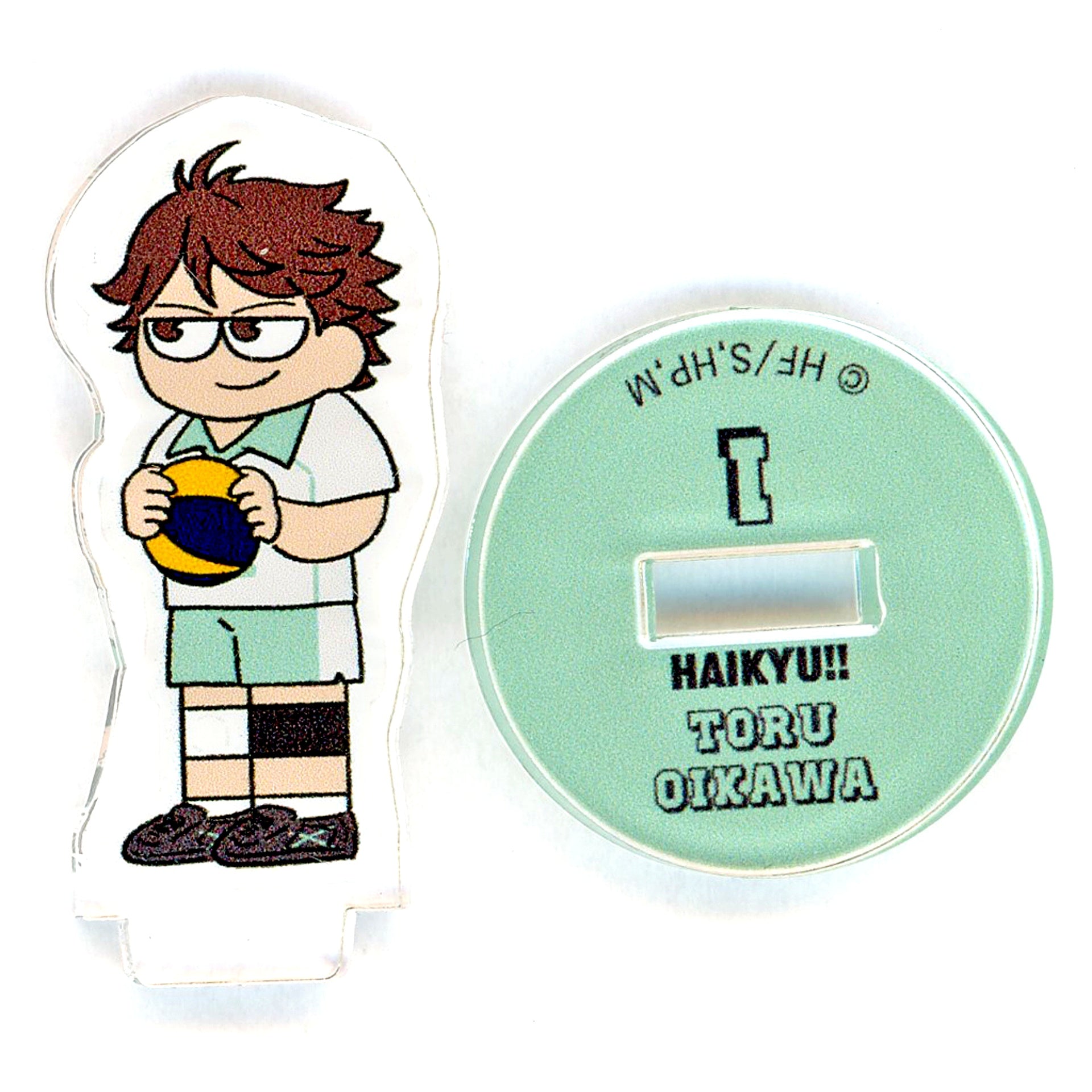 Toru Oikawa Haikyu!! Plaza Jirori Trading Mini Acrylic Stand Vol.2 [USED]