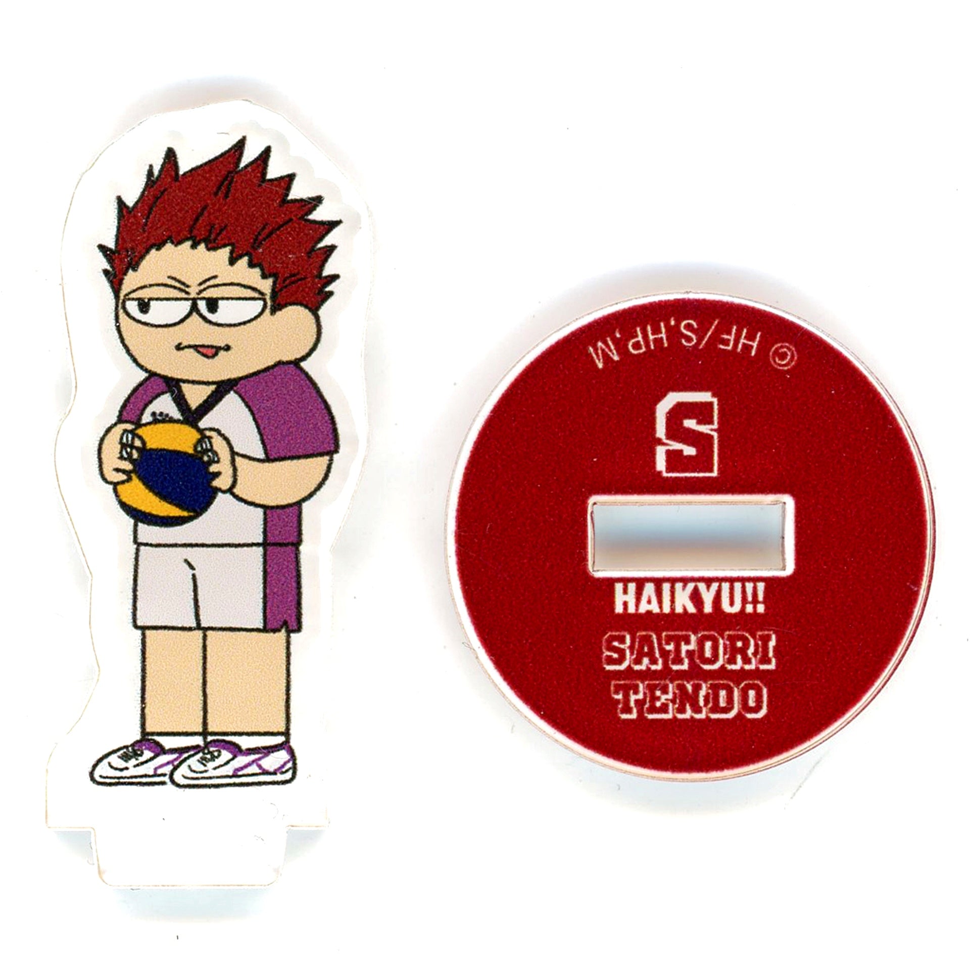 Satori Tendo Haikyu!! Plaza Jirori Trading Mini Acrylic Stand Vol.2 [USED]