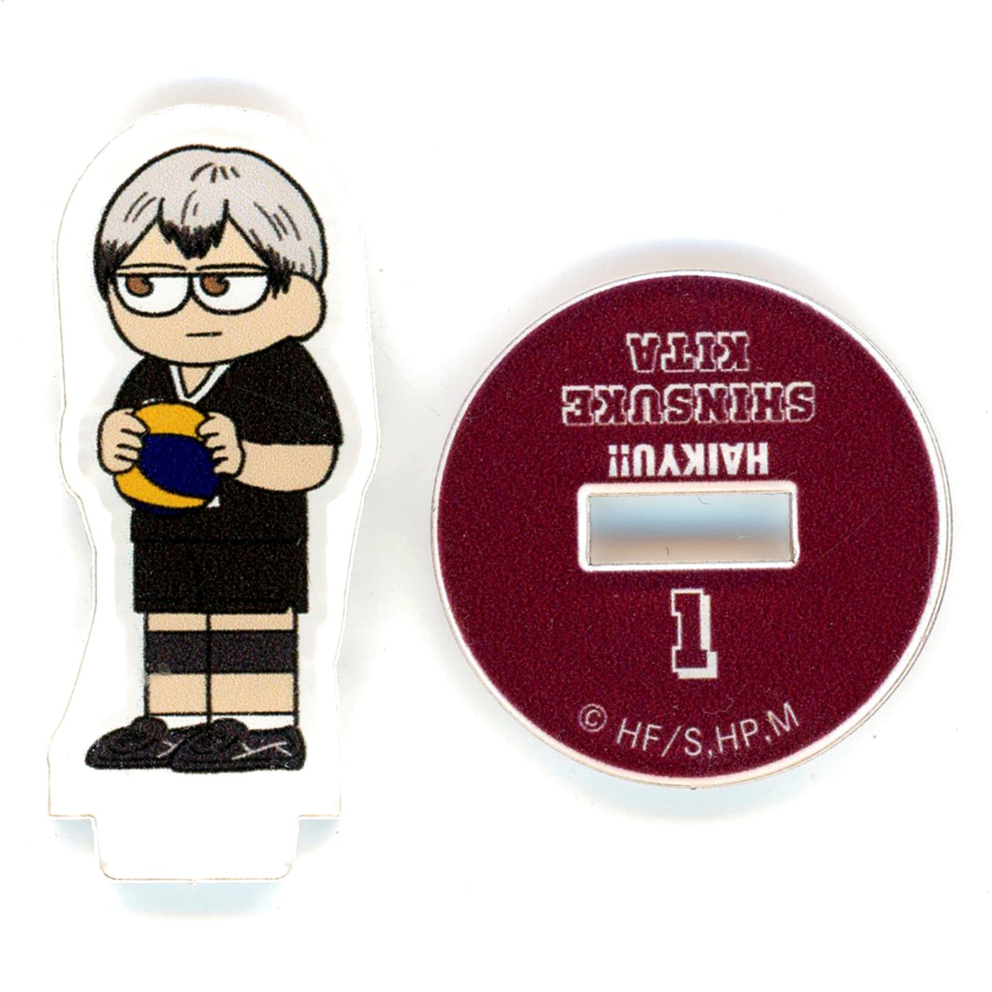 Shinsuke Kita Haikyu!! Plaza Jirori Trading Mini Acrylic Stand Vol. 2 [USED]