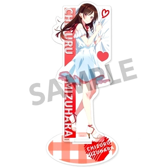 Chizuru Mizuhara Dress Ver. Illustration Acrylic Figure Rent-A-Girlfriend [USED]