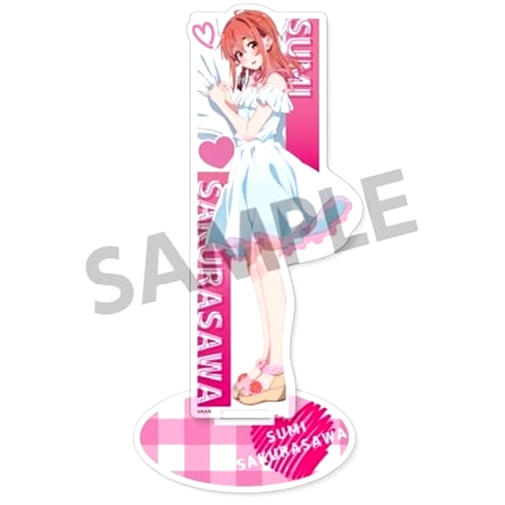 Sumi Sakurasawa Rent-A-Girlfriend Newly Drawn Acrylic Figure One-Piece Dress Ver [USED]