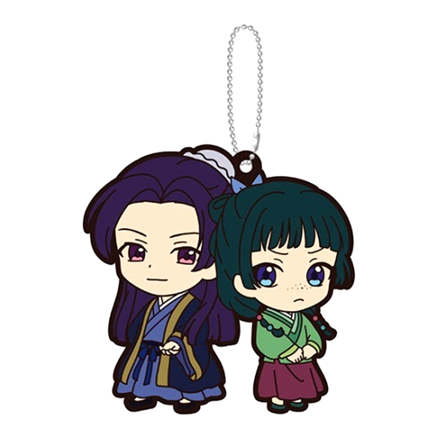 Maomao & Jinshi The Apothecary Diaries Capsule Rubber Mascot [USED]