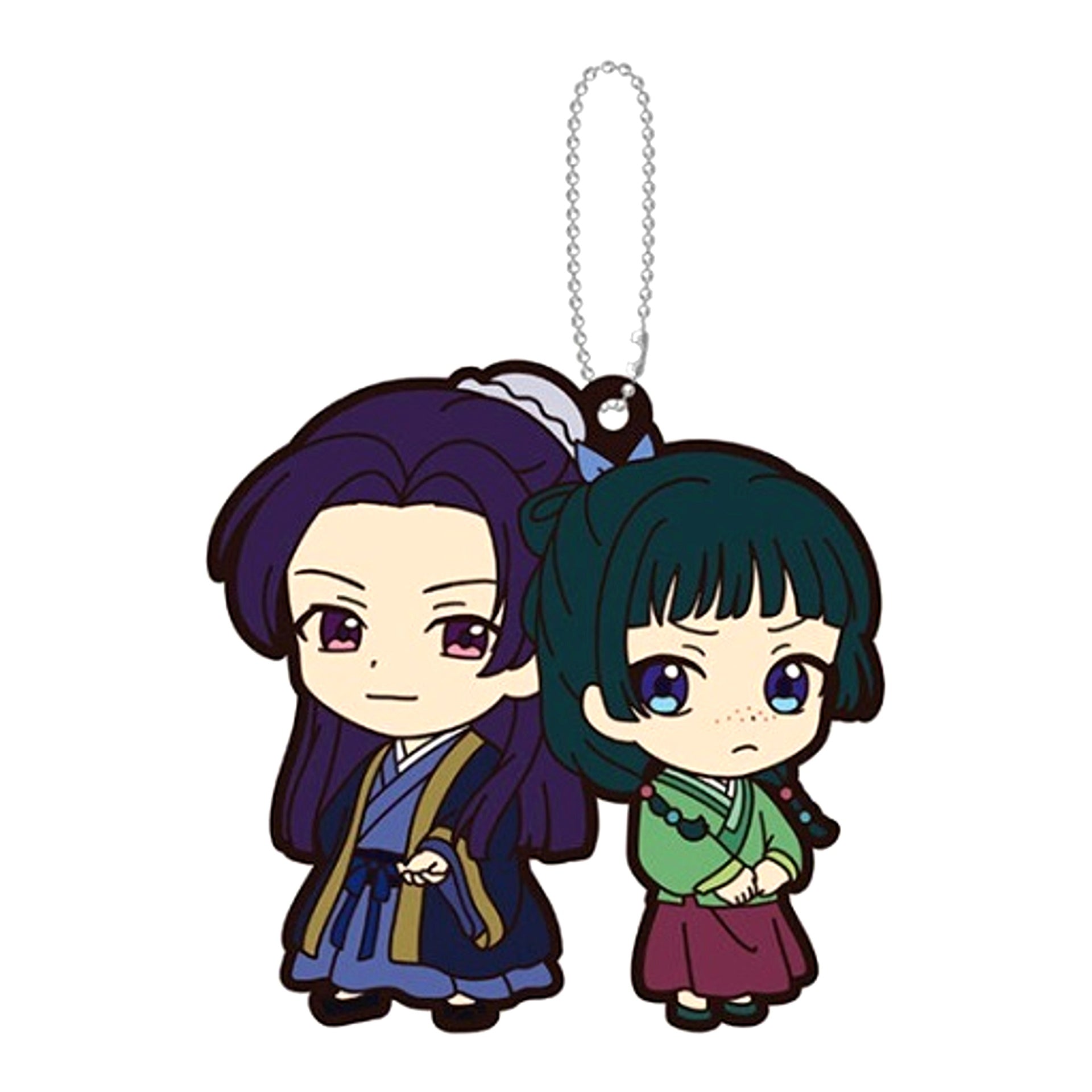 Maomao & Jinshi The Apothecary Diaries Capsule Rubber Mascot [USED]