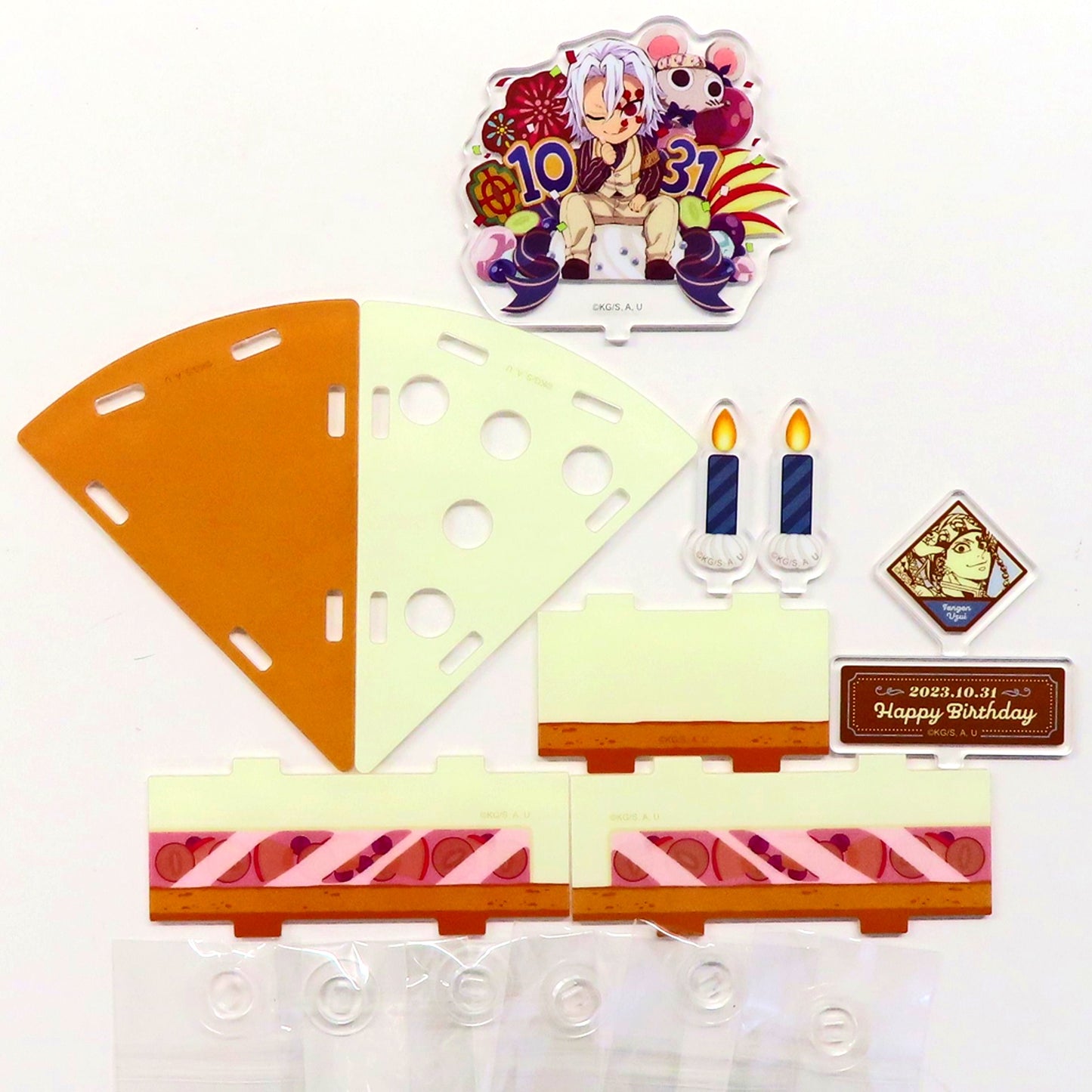 Tengen Uzui Acrylic Stand Demon Slayer: Kimetsu no Yaiba x ufotable Cafe x Machi Asobi CAFE Tengen Uzui Birthday Festival 2023 [USED]