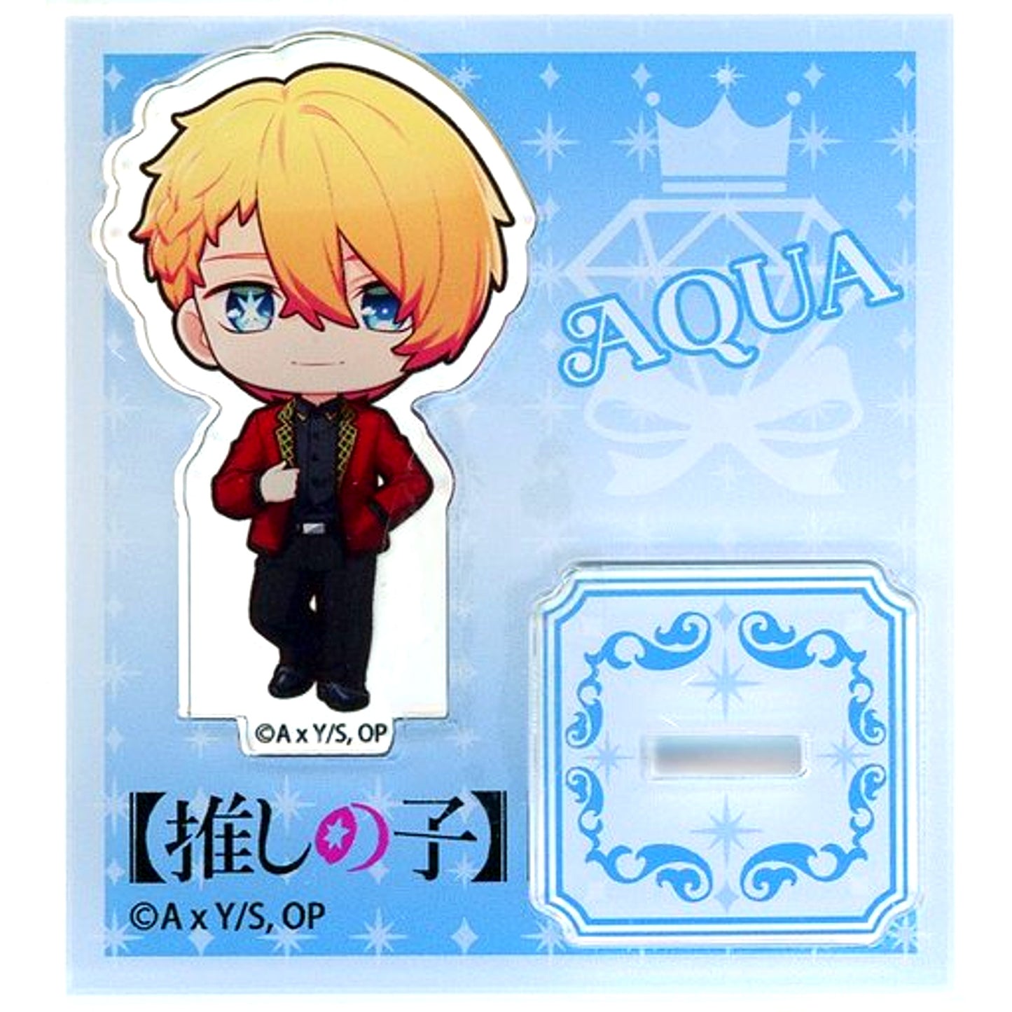 Aqua Hoshino Oshi no Ko x RED TOKYO TOWER Mini Chibi Character Acrylic Stand [USED]