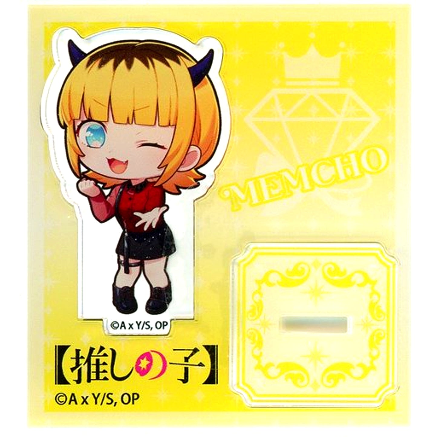 MEM-cho Oshi no Ko RED TOKYO TOWER Mini Chara Acrylic Stand [USED]