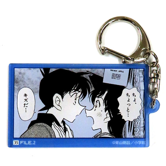 Shinichi Kudo & Ran Mouri 30th Anniversary Detective Conan Exhibition Random Acrylic Keychain [USED]