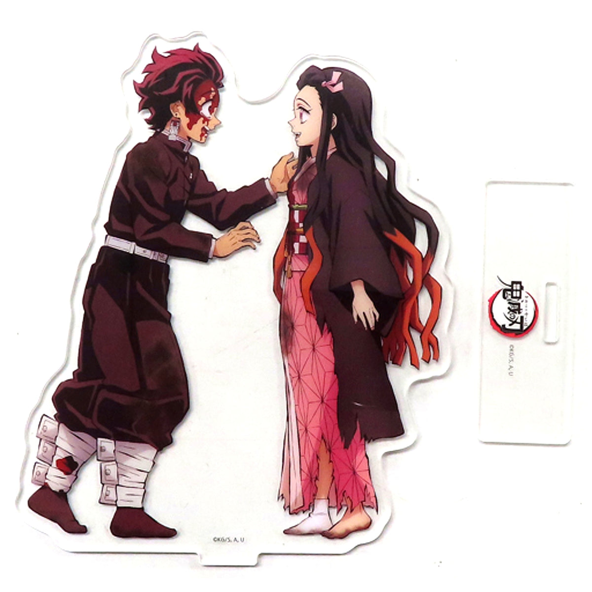 Tanjiro Kamado & Nezuko Kamado Illustration Acrylic Stand Blu-ray DVD Demon Slayer Swordsmith Village Arc Vol.6 ufotable Purchase Bonus [USED]