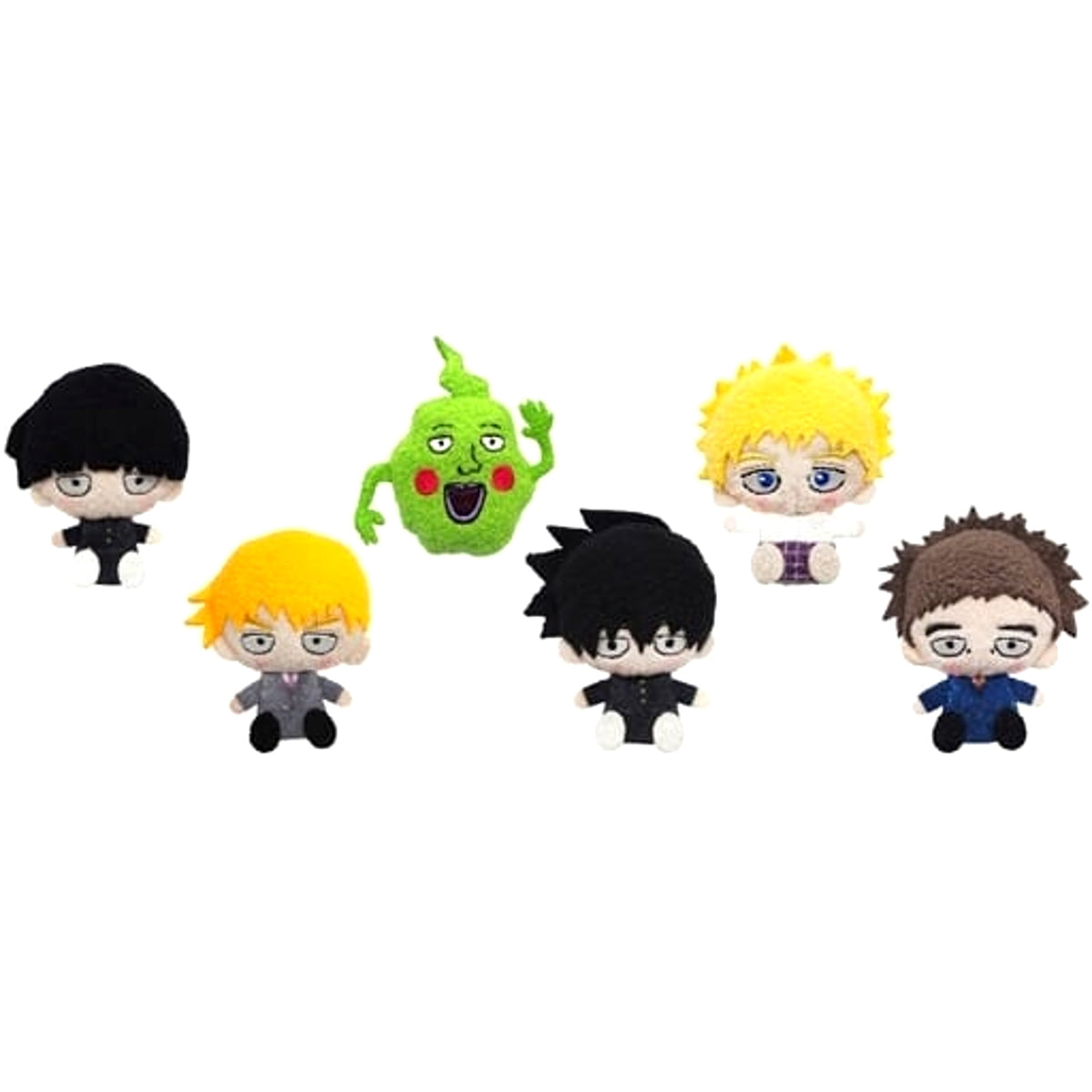 Mob Psycho 100 III Shigeo Kageyama & Others Plush Mascot All 6 Types Set Mascot [USED]