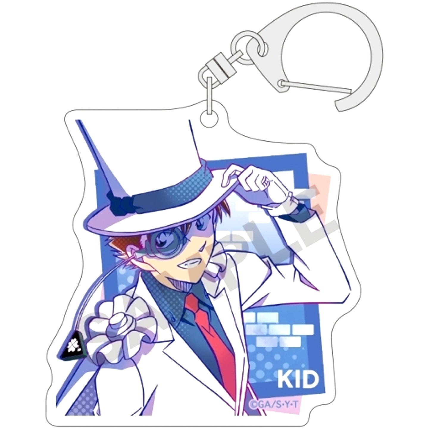 Kaito Kid Detective Conan Trading Acrylic Keychain [USED]