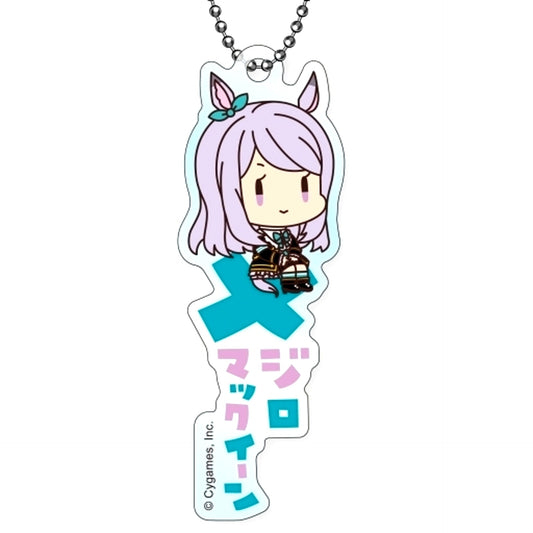 Mejiro McQueen Uma Musume Pretty Derby Onamae Pitanko Acrylic Keychain [USED]