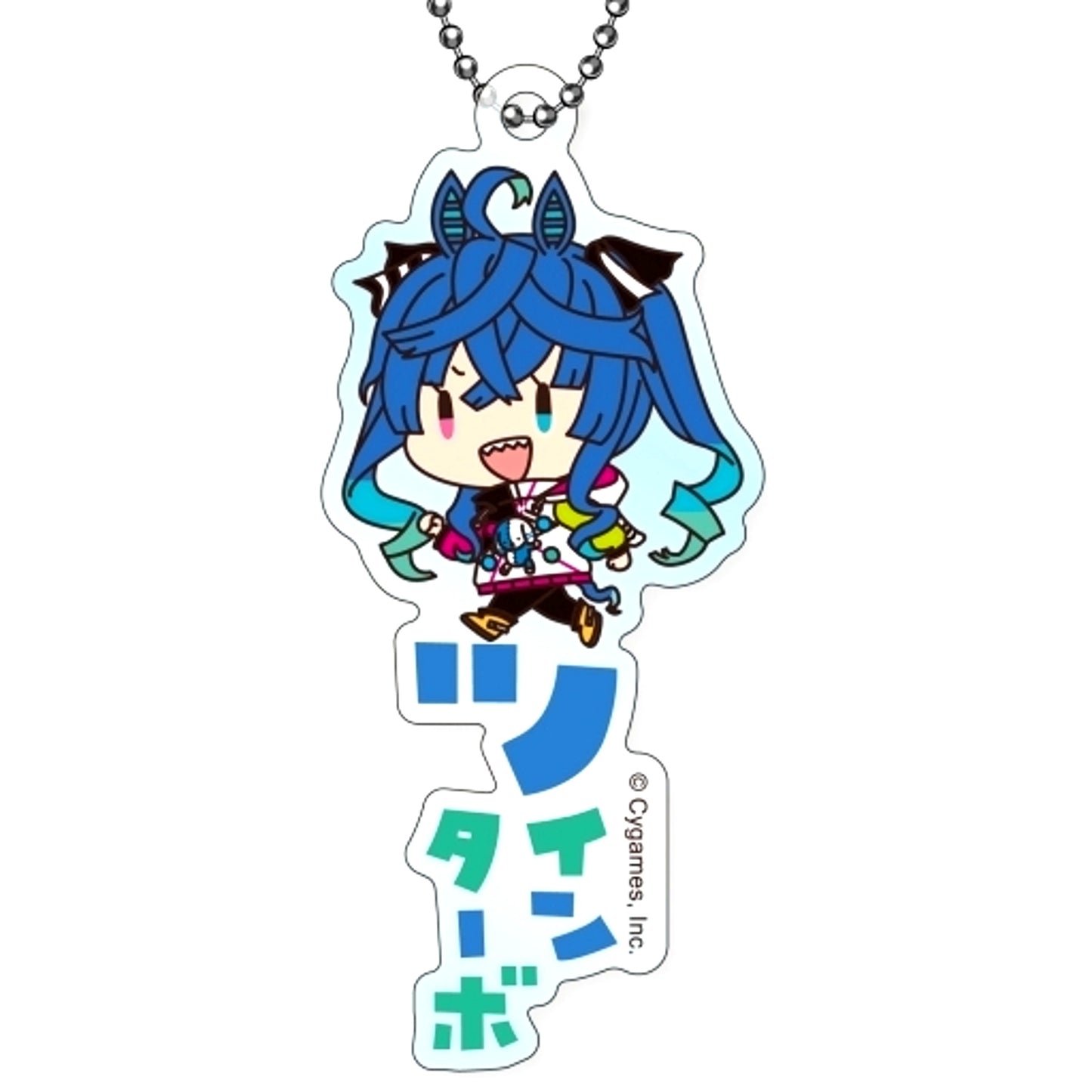 Twin Turbo Uma Musume Pretty Derby Onamae Pitanko Acrylic Keychain [USED]