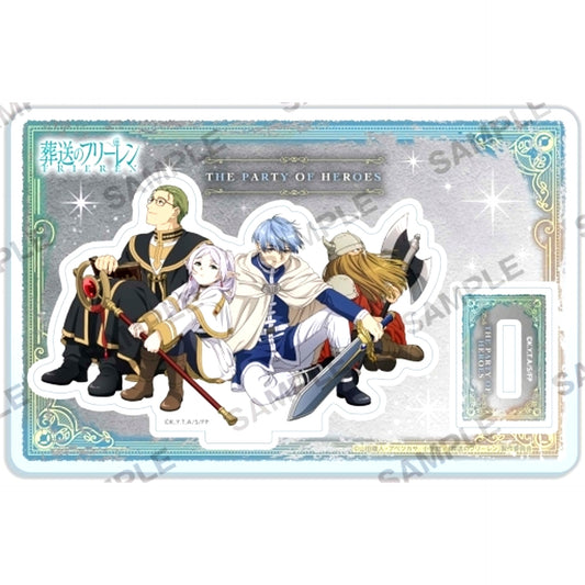 Frieren and Himmel and Heiter and Eisen Frieren Beyond Journey's End Acrylic Stand [USED]