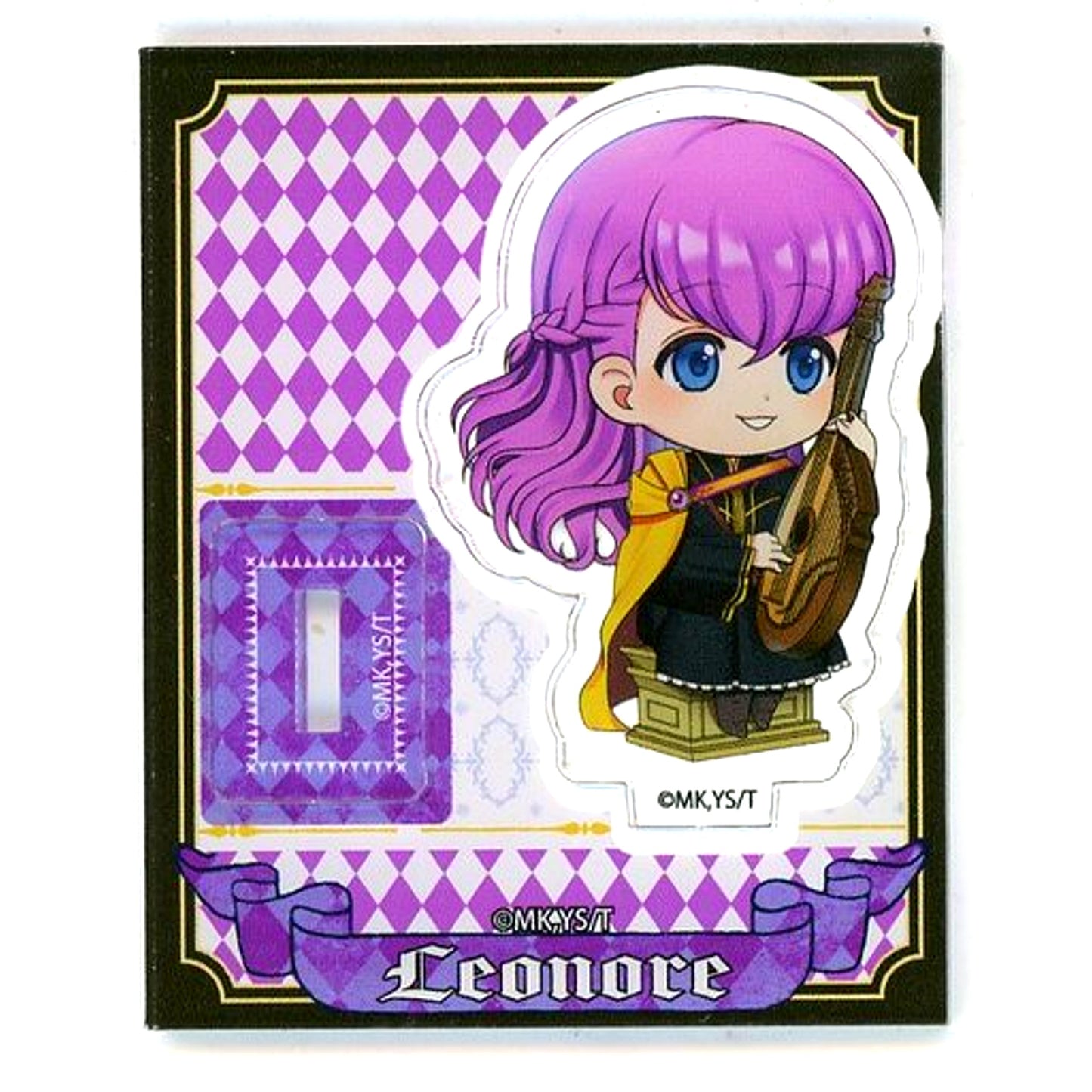 Leonore Trading Mini Acrylic Stand Ascendance of a Bookworm x Karaoke no Tetsujin [USED]